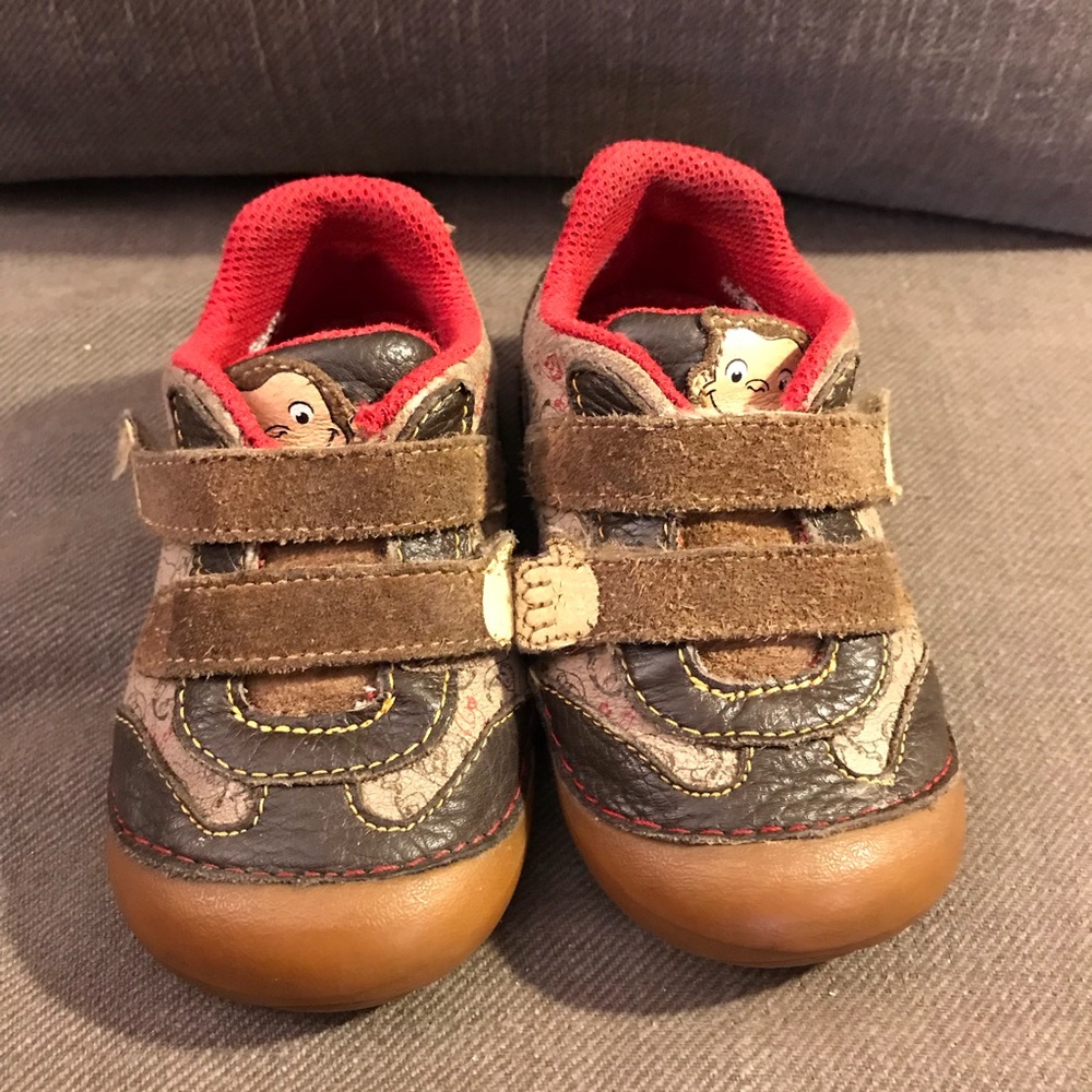 Stride Rite Curious George toddler shoes